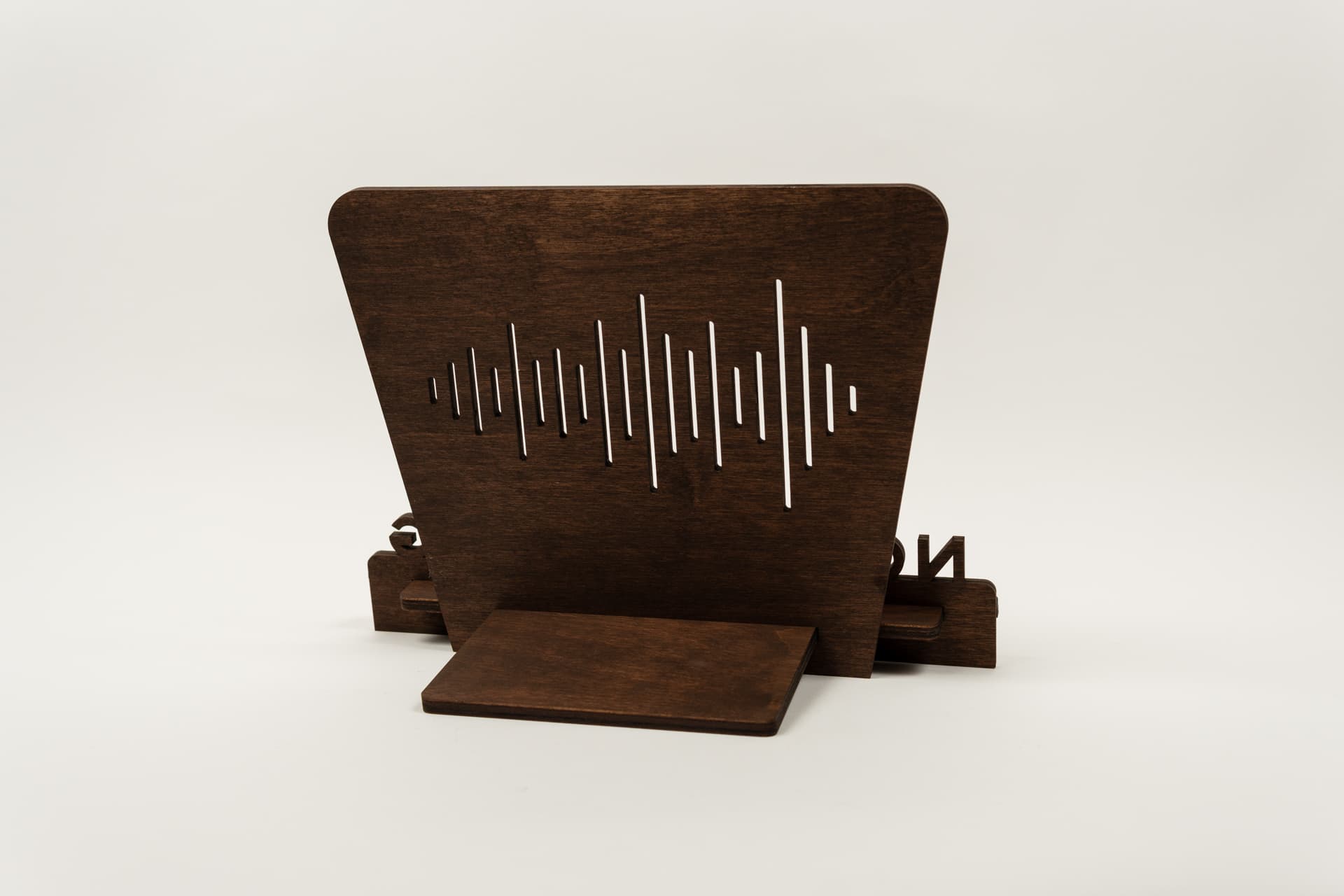 Handcrafted Wooden Vinyl Record Stand - 2 Pack Bundle