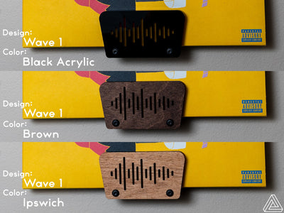 Minimal Vinyl Record Wall Mount