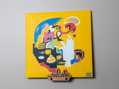 Minimal Vinyl Record Wall Mount