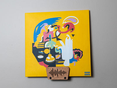 Minimal Vinyl Record Wall Mount