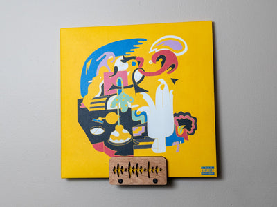 Minimal Vinyl Record Wall Mount
