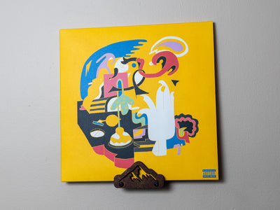 Minimal Vinyl Record Wall Mount