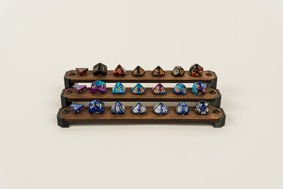 Wooden Dice Display Stand - Handcrafted