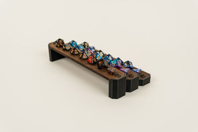 Wooden Dice Display Stand - Handcrafted