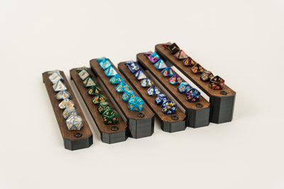 Wooden Dice Display Stand - Handcrafted