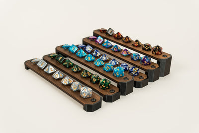 Wooden Dice Display Stand - Handcrafted