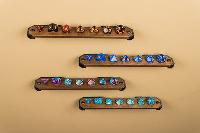 Floating Dice Shelf - Handcrafted