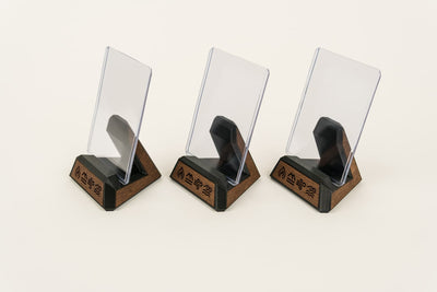 Trading Card Display Stand - Handcrafted